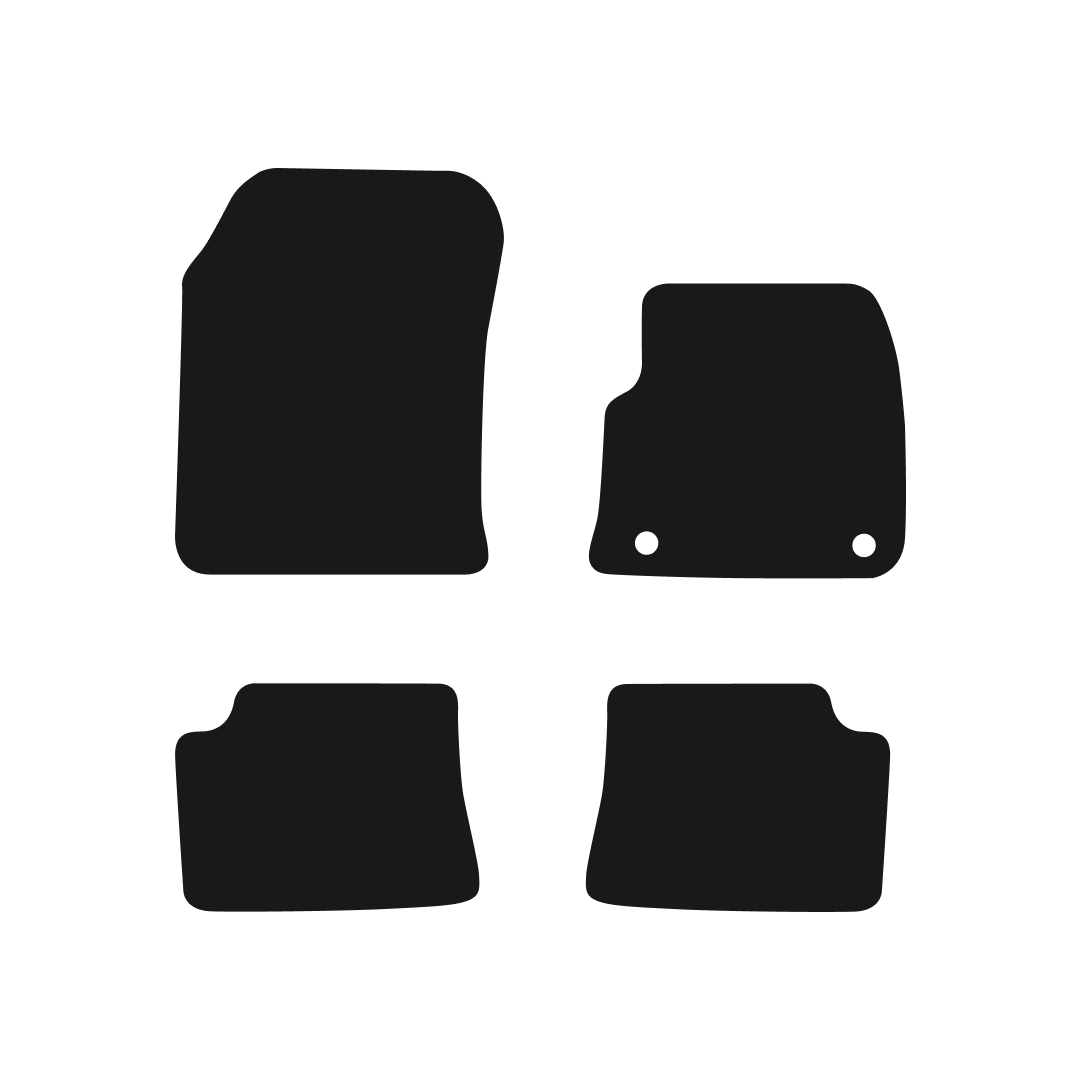 Vauxhall Mokka Electric (2020-2024) Car Mats Mat Shape