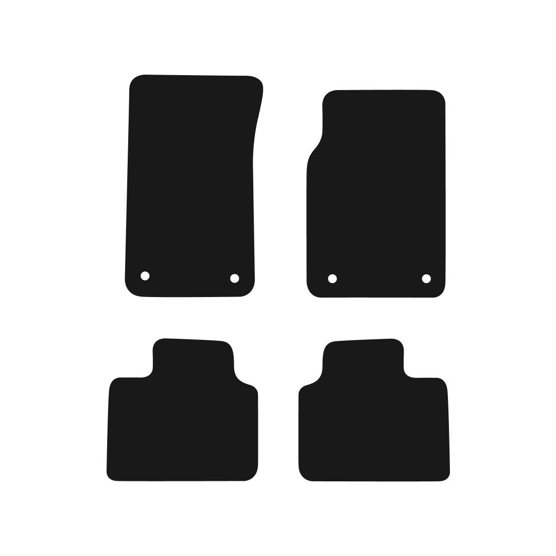 Vauxhall VXR8 (2007-2009) Car Mats Mat Shape
