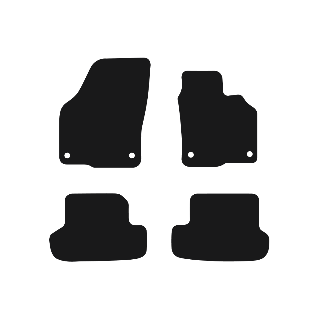 Volkswagen Beetle (2012-2019) Car Mats Mat Shape