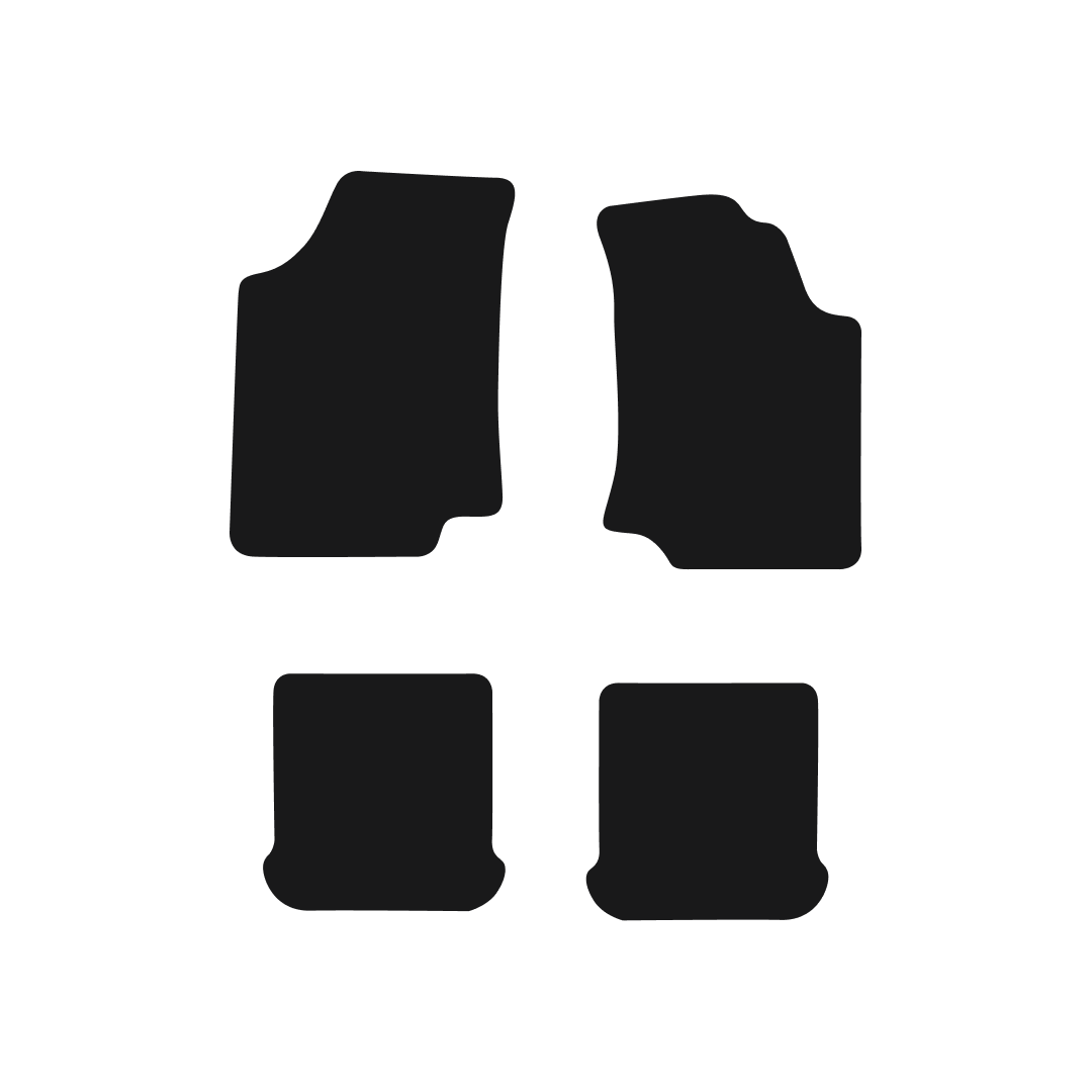 Volkswagen Golf MK3 (1992-1998) Car Mats Mat Shape