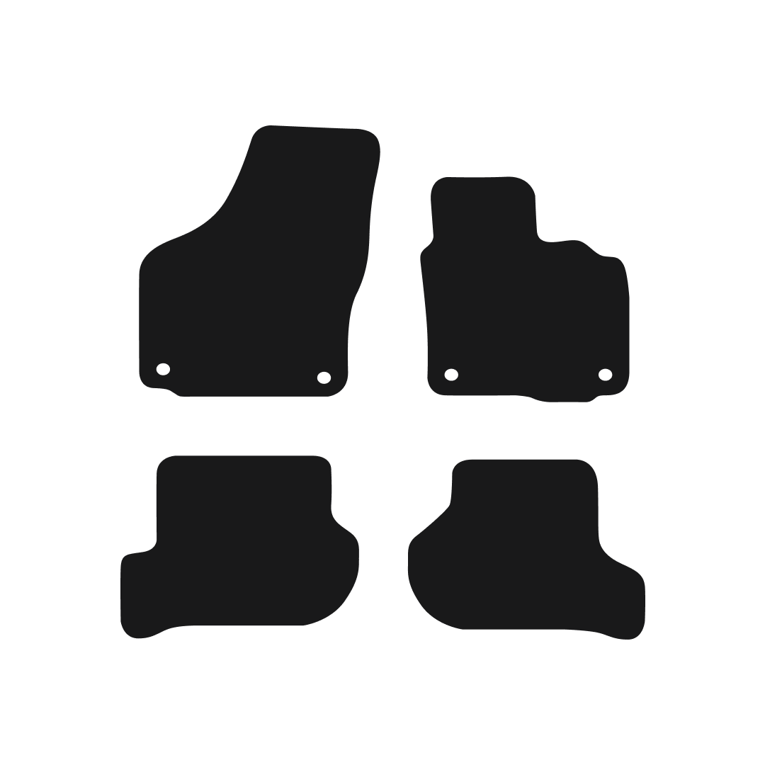Volkswagen Golf 5 R32 (2005-2008) Car Mats Mat Shape