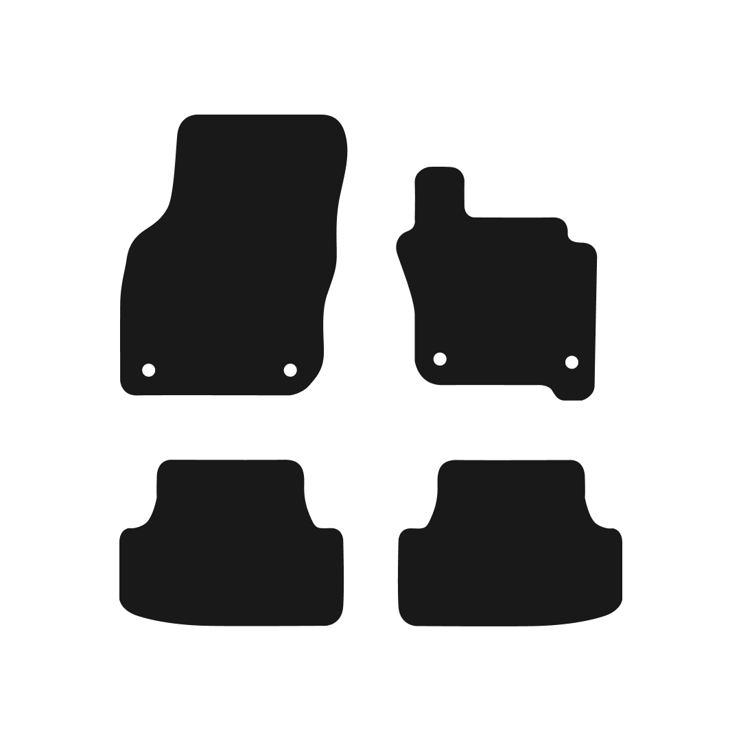 Volkswagen Golf MK8 (2019-2024) Car Mats (Mild Hybrid) Mat Shape