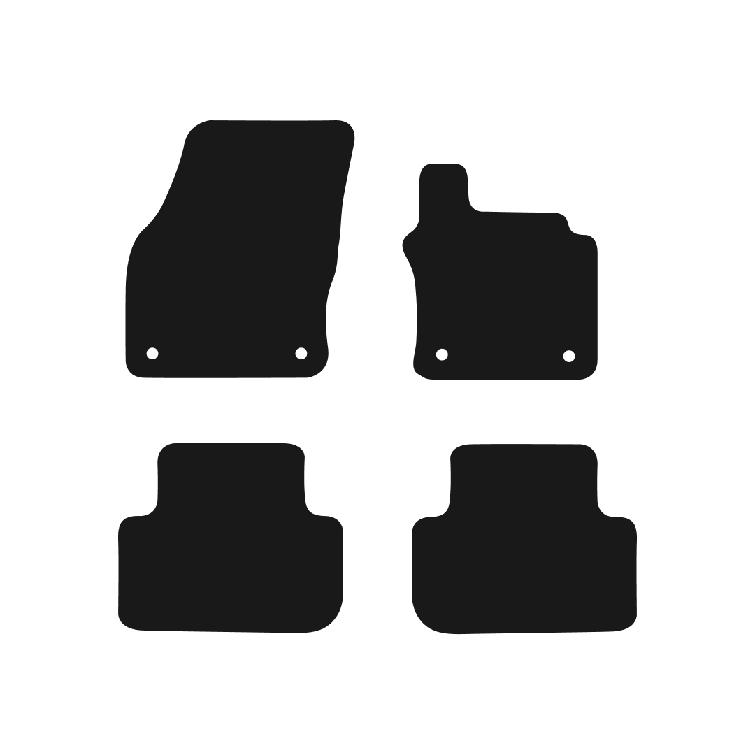 Volkswagen Golf SV (2014-2018) Car Mats Mat Shape