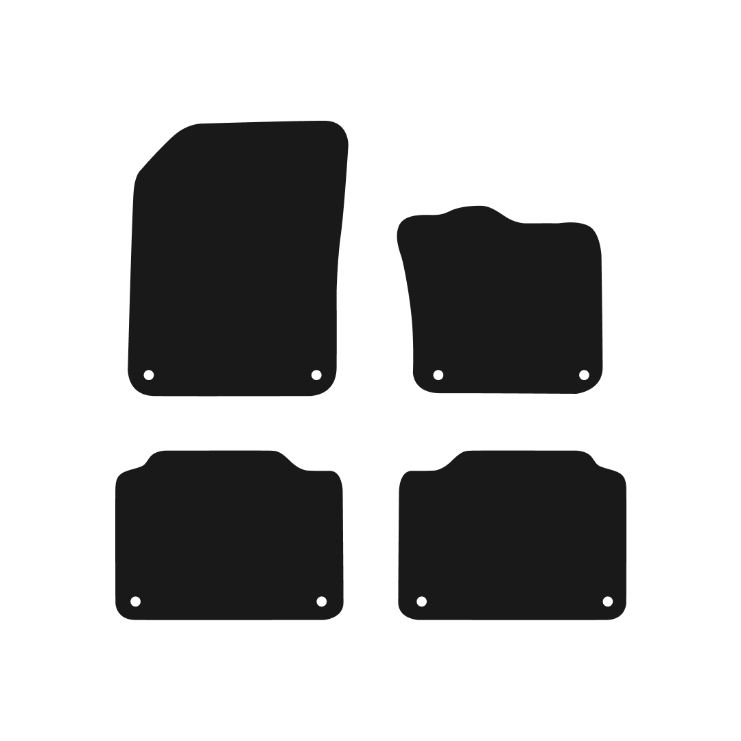 Volvo S90 & V90 (2016-2024) Car Mats Mat Shape